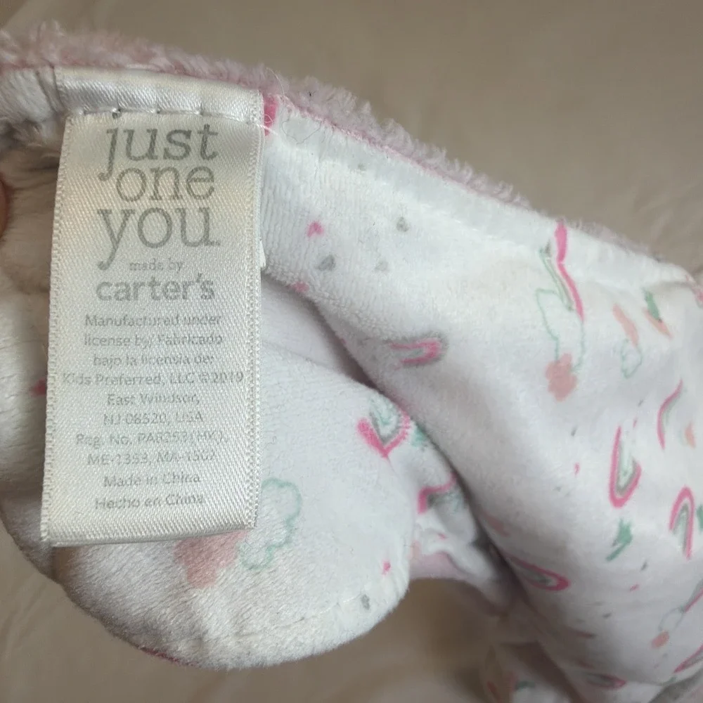 Carters Just One You Blanket Baby Unicorn Soft Plush Toy Target Security Lovey